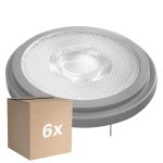 Mehrfachpackung 6x Ledvance Superior LED-Spot Reflektor G53 AR111 11.7W 800lm 24D - 927 Extra Warmweiß | Höchste Farbwiedergabe - Dimmbar - Ersatz für 75W