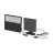 Eglo Wandleuchte Panettieri Solar Schwarz 8W 1600lm - 840 Kaltweiß | IP65 - Bewegungssensor